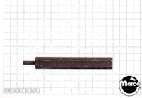 Hex spacer 3/8 inch m-f 8-32 black