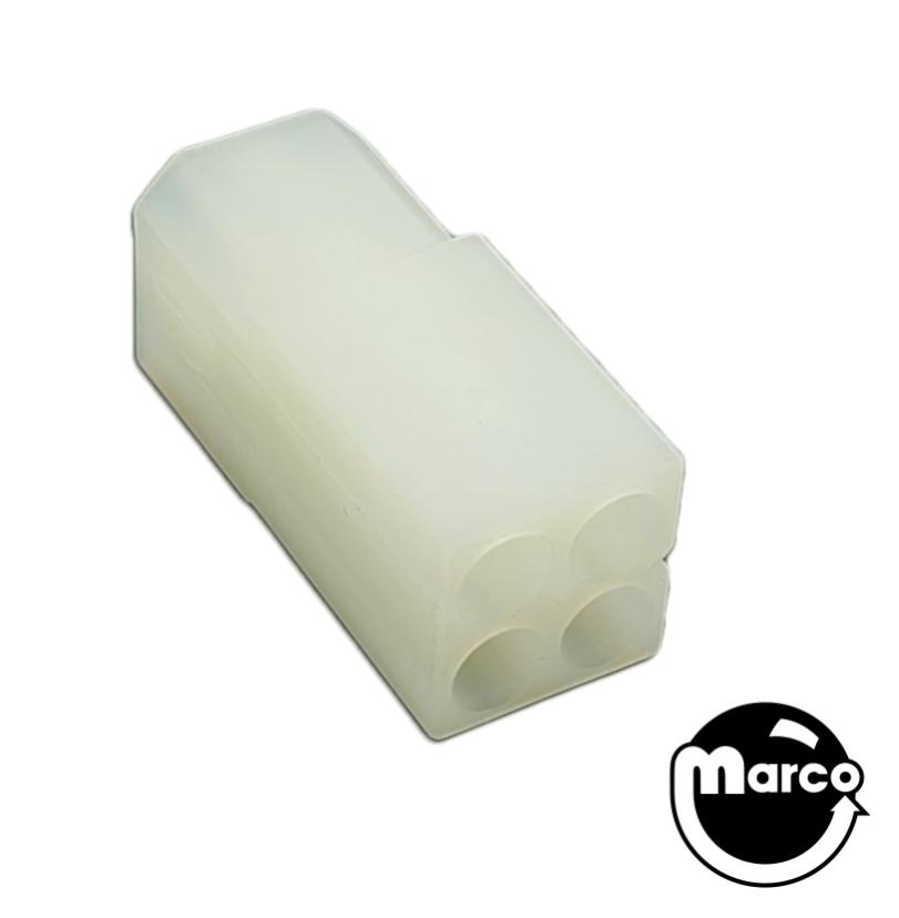 Connector Molex® female 4 circuit .093 inch terminals