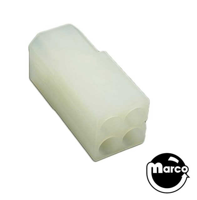 Connector Molex® female 4 circuit .093 inch terminals