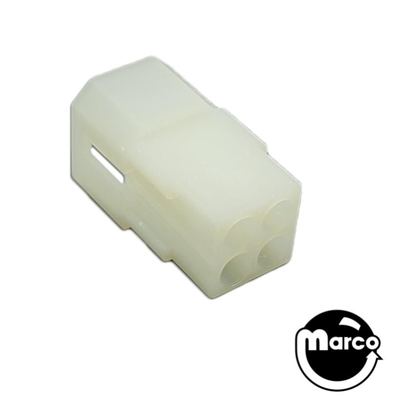 Connector Molex® male 4 pos. .093 inch terminals