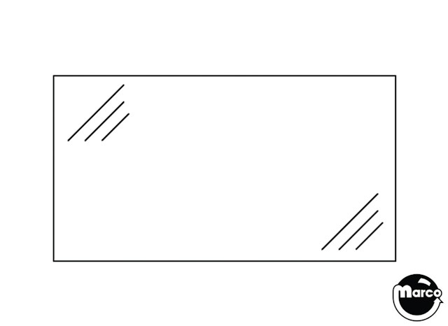 Acetate instruction/score card cover 3.25 x 6 (82 x 152mm)