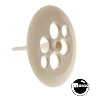 Pop bumper skirt - white