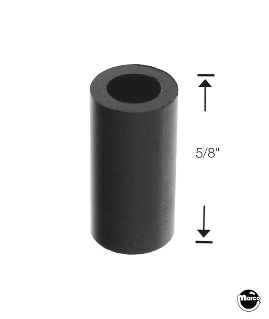 Spacer - plastic 5/8 inch black