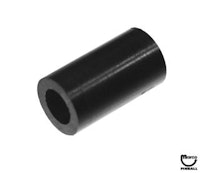 Spacer - plastic 9/16 inch black