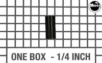 Spacer - plastic 11/16 inch black