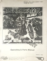 BLACKWATER 100 (Bally) Manual & schem.