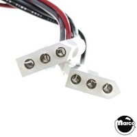Power splitter cable 12v dual Stern SPIKE 6 inch