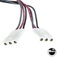 Power splitter cable 12v dual Stern SPIKE 6 inch