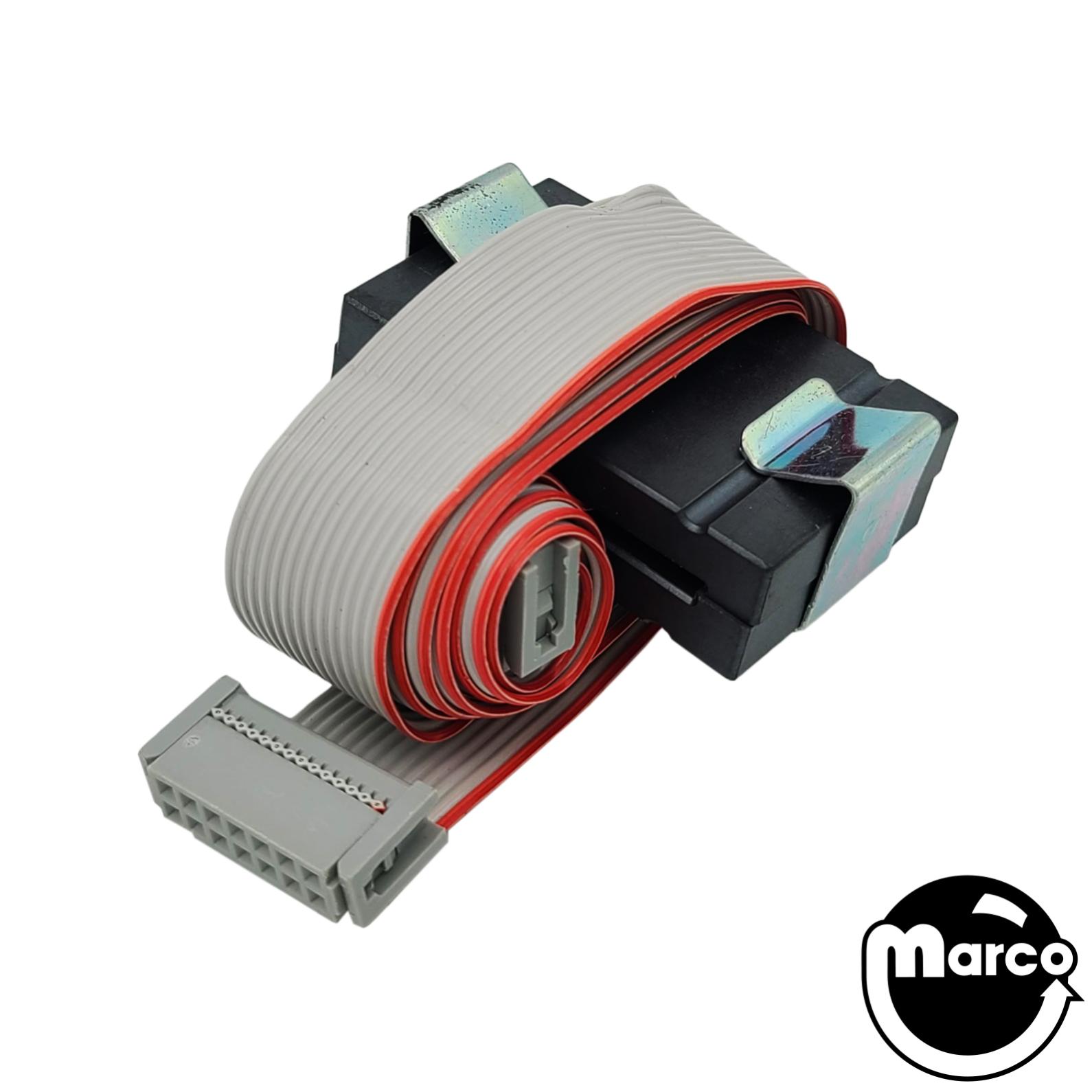 Ribbon Cable - 14 pin 33 inch CPU to small LCD with ferrite