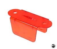 Lane guide - 2-1/8 inch red clear A-9394U