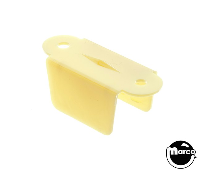 Lane guide - 2-1/8 inch yellow opaque double A9394Y