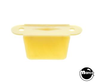 Lane guide - 2-1/8 inch yellow opaque double A9394Y