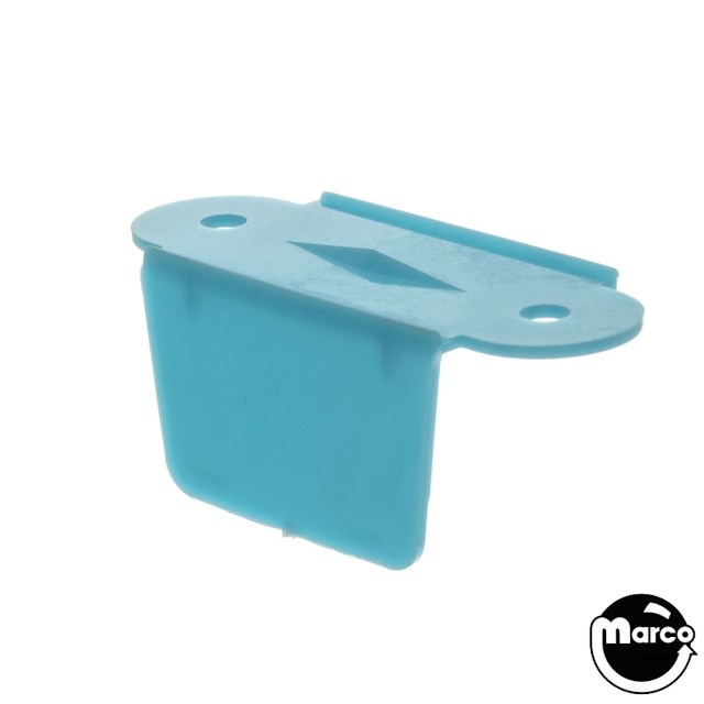Lane guide - 2-1/8 inch blue opaque single