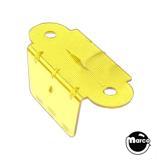 Lane guide - 2-1/8 inch yellow trans. single