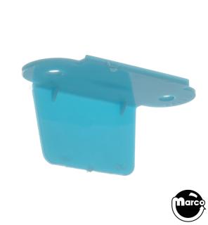 Lane guide - 2-1/8 inch blue opaque single