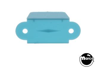 Lane guide - 2-1/8 inch blue opaque single