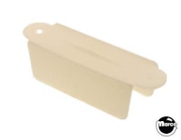 Lane guide  3-1/8 inch white double A9398Z