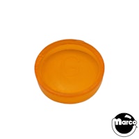 Insert - circle 1 inch amber transparent