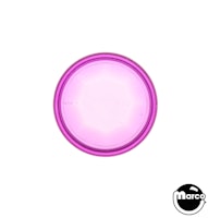 Insert - round 1 inch clear violet plain