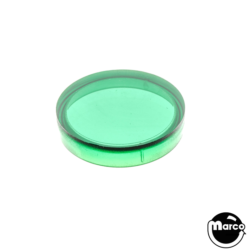 Insert - circle 1-3/16 inch green trans