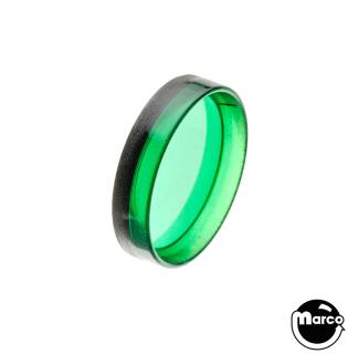 Insert - circle 1-3/16 inch green trans