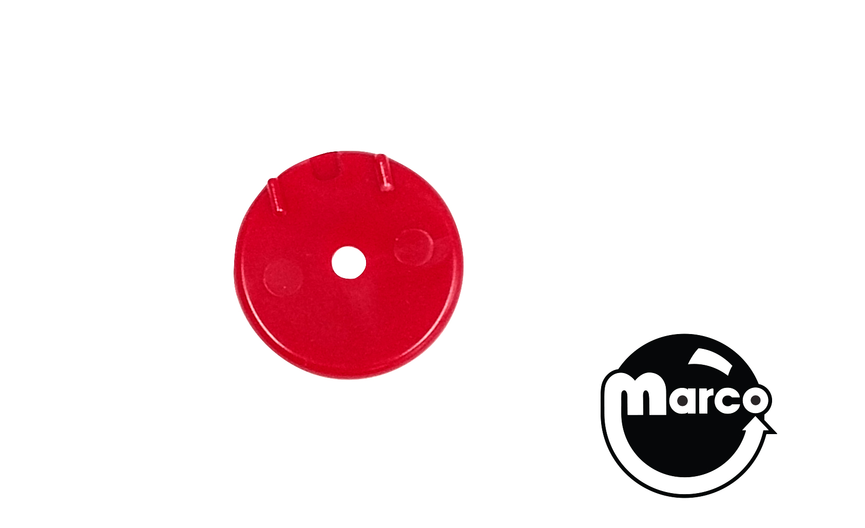 Target face round red opaque 03-8093-4