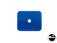 Target face - rectangle blue