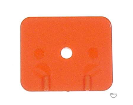 Target face - rectangle orange 3A-7264
