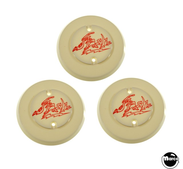 FLASH (Williams) Pop bumper cap set PCS1257