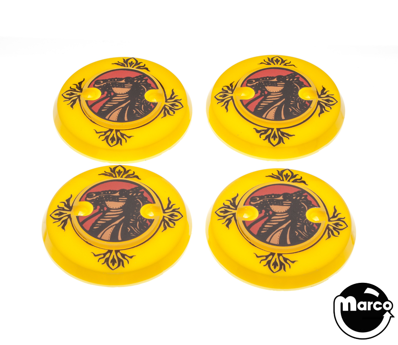 COSMIC GUNFIGHT (Williams) Pop cap set (4) PCS1158