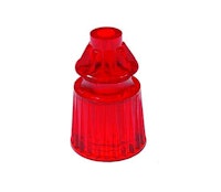 Post 1-1/16 inch red star
