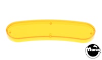 Playfield insert - crescent 3-9/16 inch orange