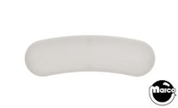 Playfield insert - crescent 3-9/16 inch white
