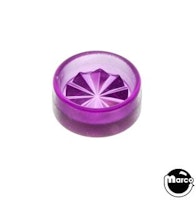 Insert - circle 5/8" purple starburst