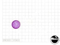 Insert - circle 5/8" purple starburst