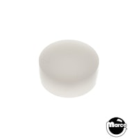 Insert - round 5/8 inch opaque white