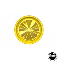 Insert - circle 5/8 inch yellow starburst