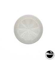 Insert - round 5/8 inch opaque white