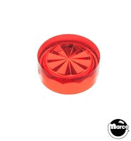 Playfield insert - circle 5/8 inch red