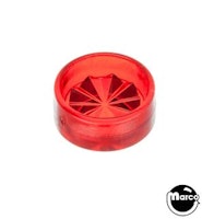 Playfield insert - circle 5/8 inch red