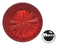 Insert - circle 3/4" amber starburst