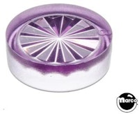Insert - circle 3/4" violet starburst