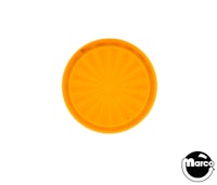 Insert - circle 1 inch orange starburst
