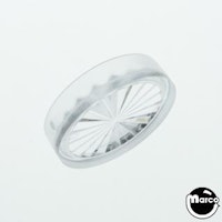 Insert - circle 1 inch starburst clear