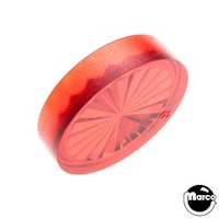 Insert - circle 1 inch red starburst