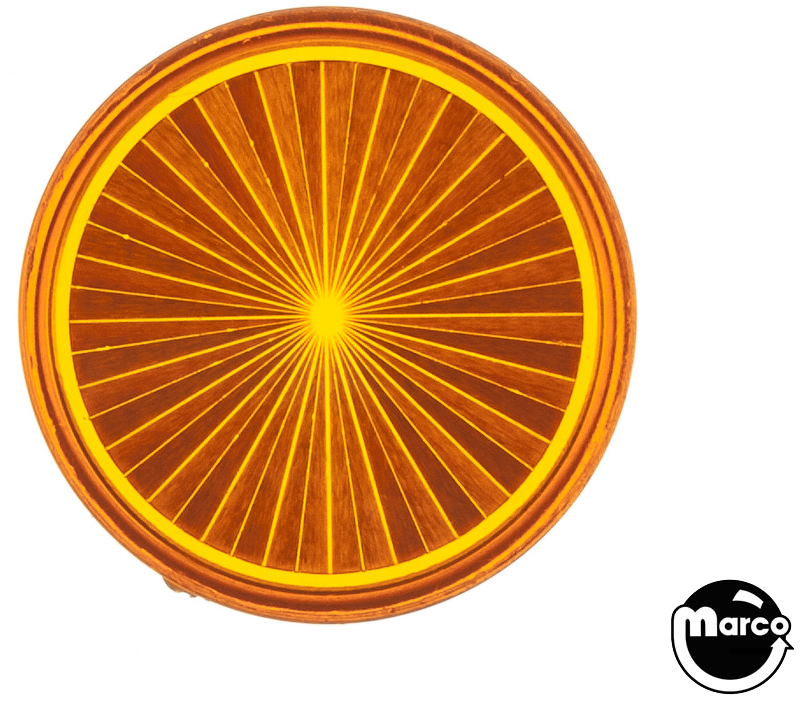 Insert - circle 1-3/16 inch orange starburst