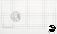 Insert - circle 1-3/16 inch starburst clear