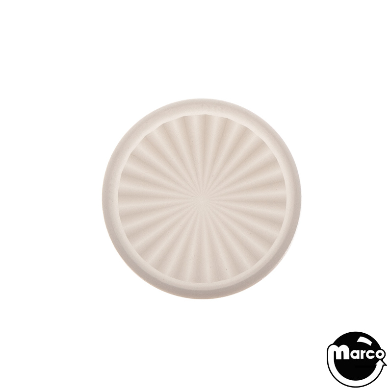Insert - circle 1-3/16 inch white starburst