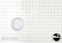 Insert - circle 1-3/16 inch white starburst