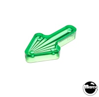 Insert - arrow 1-1/2 inch green starburst C912-2